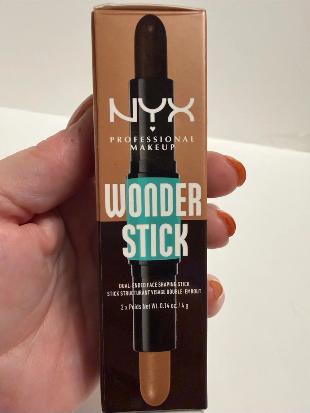 NYX Wonder Stick Dual-Ended Contour & Highlight Stick — Teal Label